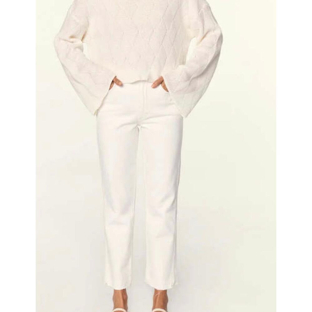 New AMO chloe crop straight leg ankle jeans size 25 $280 - Picture 2 of 5